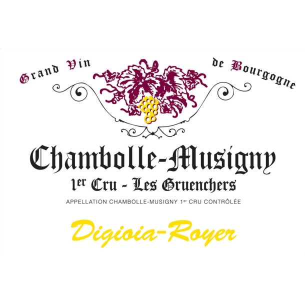 2017 Chambolle-Musigny 1er Cru Les Gruenchers, Domaine Digioia-Royer