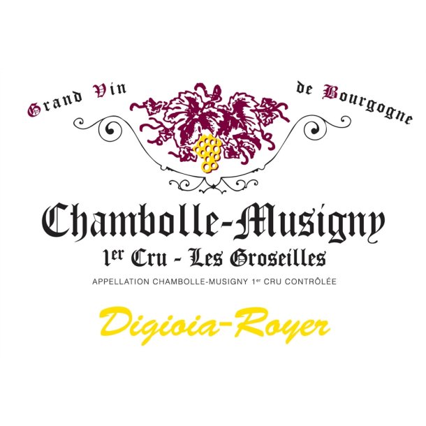 2017 Chambolle-Musigny 1er Cru, Les Groseilles, Domaine Digioia-Royer