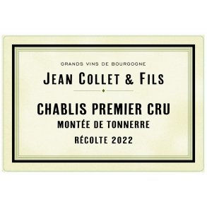 2023 Chablis 1er Cru, Monte de Tonnerre, Domaine Jean Collet