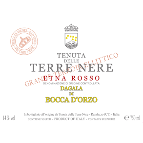 2020 Etna Rosso, Dagala di Bocca d'Orzo, Tenuta delle Terre Nere