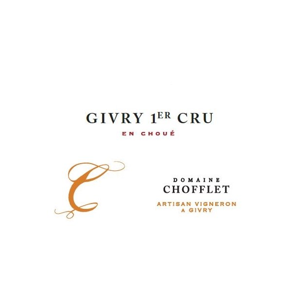 2021 Givry 1er Cru Rouge, En Chou, Domaine Chofflet