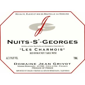 2021 Nuits-Saint-Georges, Les Charmois, Domaine Jean Grivot