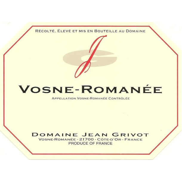 2022 Vosne-Roman�e, Domaine Jean Grivot