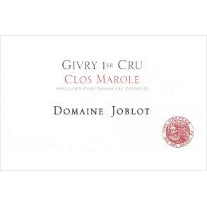 2021 Givry 1er Cru Rouge, Clos Marole, Domaine Joblot