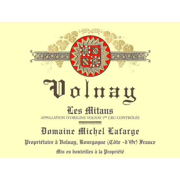 2018 Volnay 1er Cru, Les Mitans, Domaine Michel Lafarge