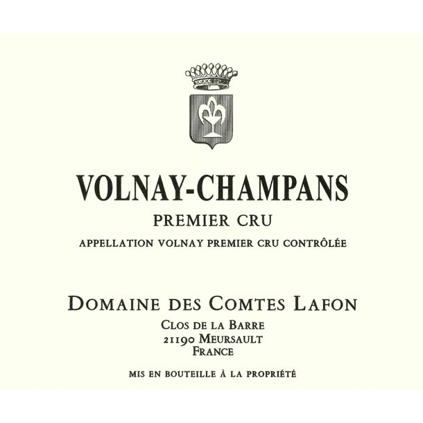 2018 Volnay 1er Cru, Champans, Domaine des Comtes Lafon