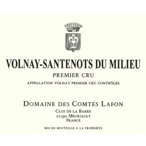 2017 Volnay 1er Cru, Santenots du Milieu, Domaine des Comtes Lafon