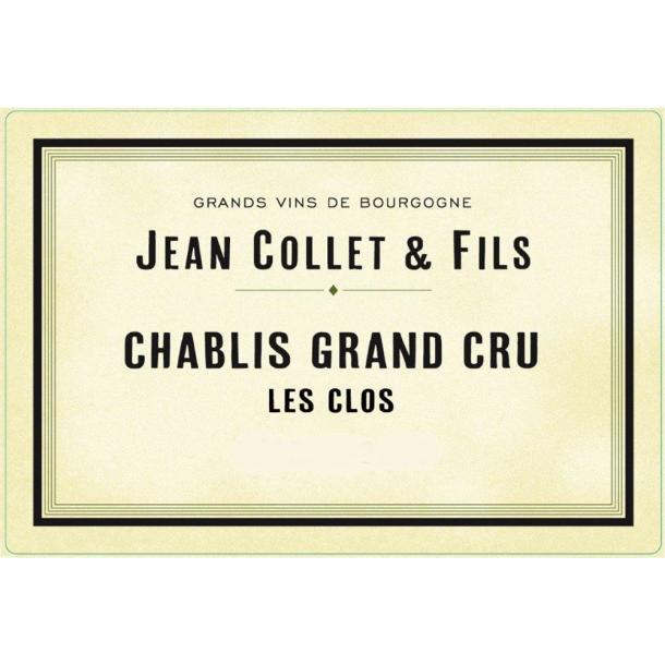 2024 Chablis Grand Cru, Les Clos, Domaine Jean Collet
