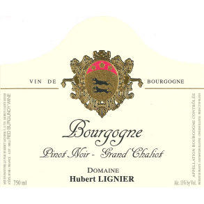 2022 Bourgogne Rouge, Grand Chaliot, Domaine Hubert Lignier