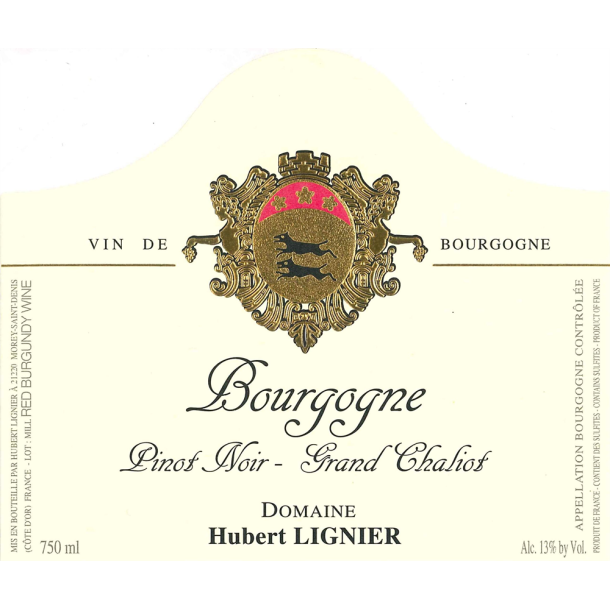 2022 Bourgogne Rouge, Grand Chaliot, Domaine Hubert Lignier
