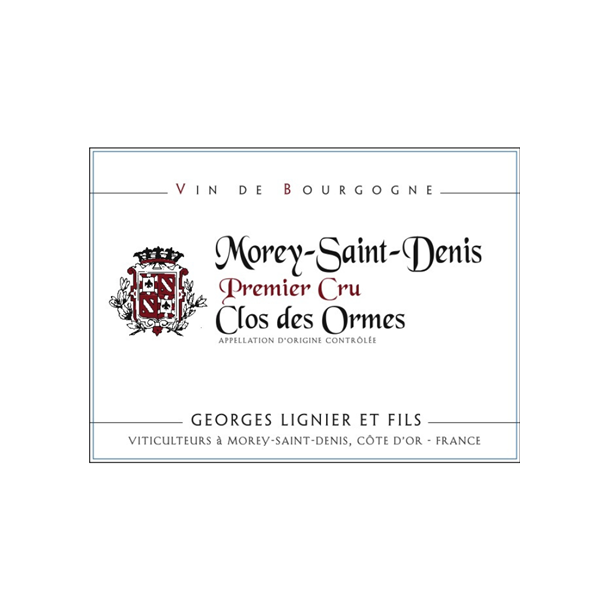 2021 Morey-St-Denis 1er Cru, Clos des Ormes, Domaine George Lignier