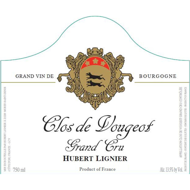 2020 Clos de Vougeot Grand Cru, Domaine Hubert Lignier