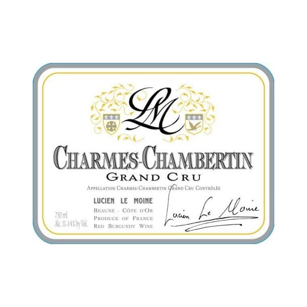 2019 Charmes-Chambertin Grand Cru, Lucien Le Moine