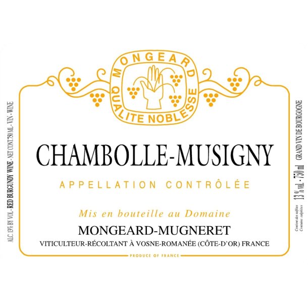 2021 Chambolle-Musigny, Domaine Mongeard-Mugneret