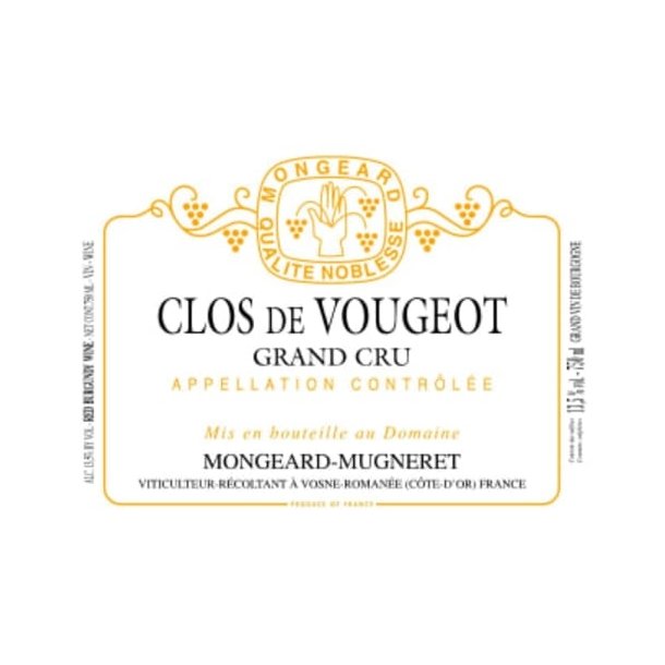 2021 Clos de Vougeot Grand Cru, Domaine Mongeard-Mugneret