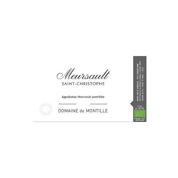 2022 Meursault, Saint-Christophe, Domaine de Montille