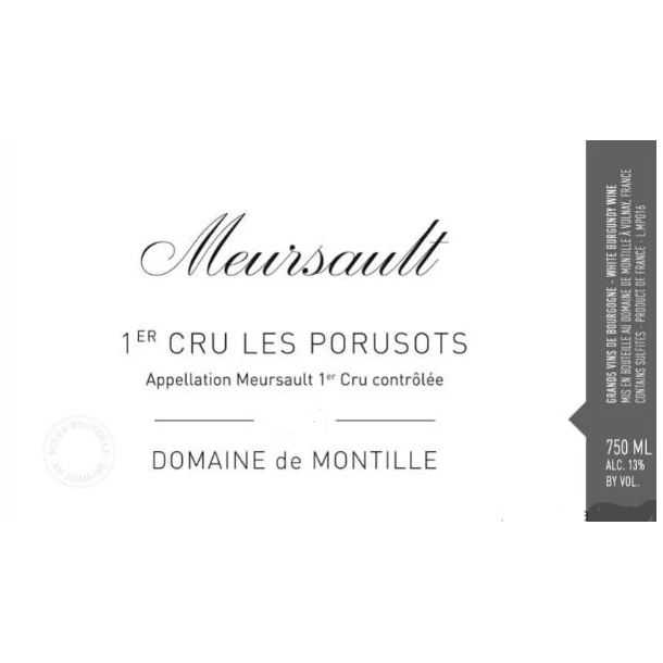 2020 Meursault 1er Cru, Les Porusots, Domaine de Montille
