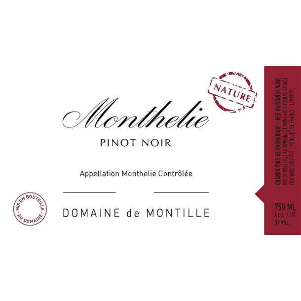 2020 Monthelie Rouge, Domaine de Montille