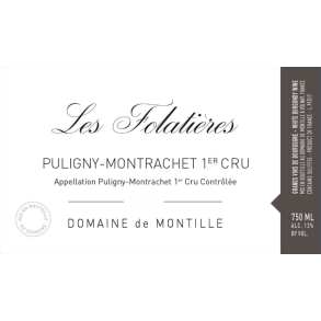 2021 Puligny-Montrachet 1er Cru, Les Folatires, Domaine de Montille