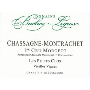 2022 Chassagne-Montrachet 1er Cru Blanc, Morgeot, Les Petits Clos, Domaine Bachey-Legros