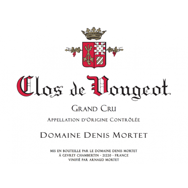 2017 Clos de Vougeot, Grand Cru, Domaine Denis Mortet