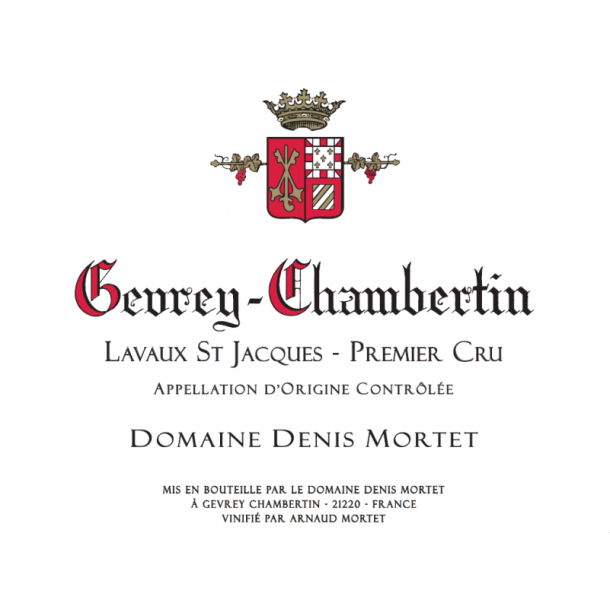 2017 Gevrey-Chambertin 1er Cru, Lavaux Saint-Jacques, Domaine Denis Mortet