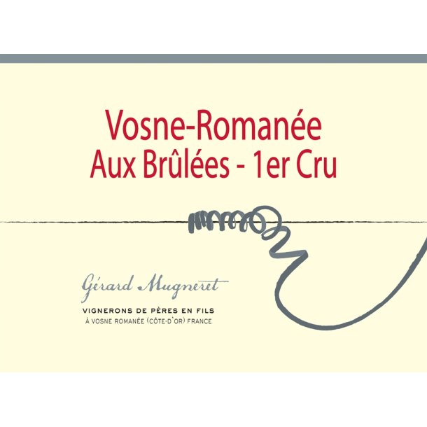 2022 Vosne-Romane 1er Cru, Aux Brles, Domaine Grard Mugneret