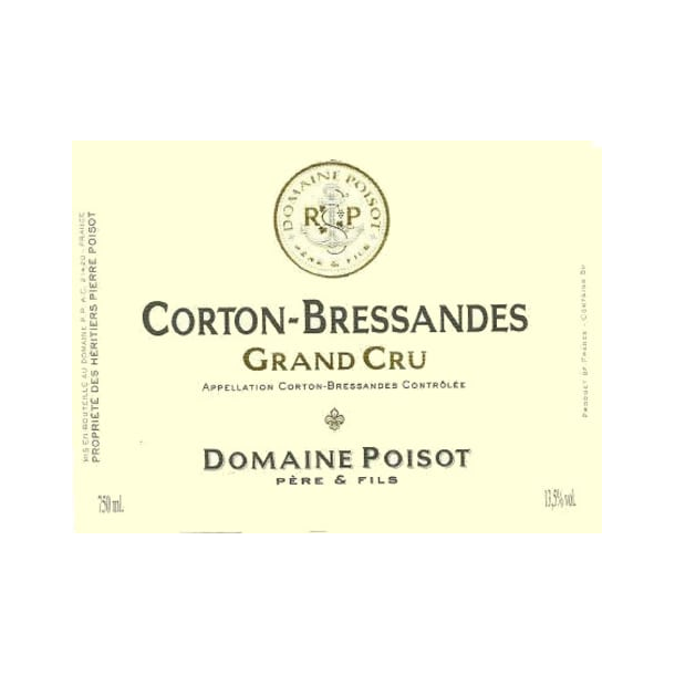 2020 Corton-Bressandes Grand Cru, Domaine Poisot