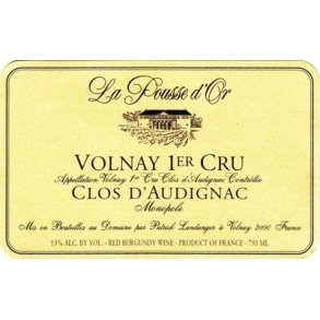 2021 Volnay 1er cru, Clos d'Audignac, Domaine de  la Pousse d'Or