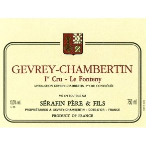 2017 Gevrey-Chambertin 1er Cru, Le Fonteny, Domaine S�rafin