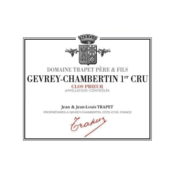 2017 Gevrey-Chambertin 1er Cru, Clos Prieur, Domaine Trapet