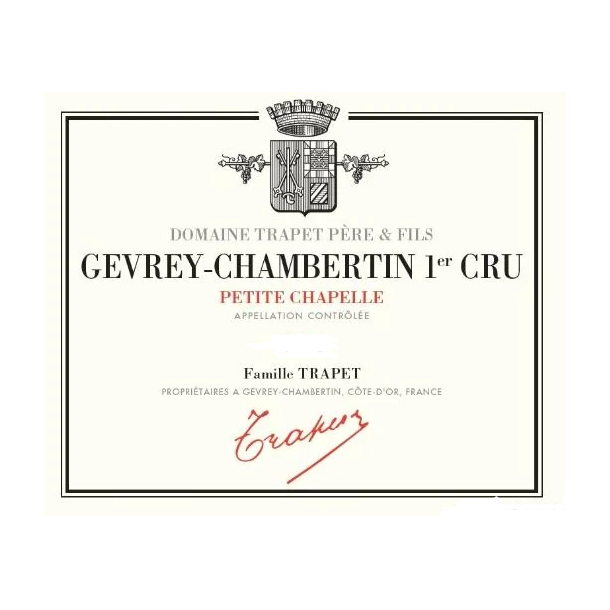2017 Gevrey-Chambertin 1er Cru, Petite Chapelle, Domaine Trapet