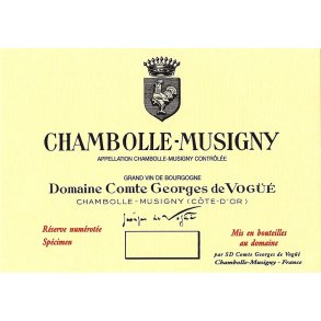 2018 Chambolle-Musigny, Domaine Comte Georges de Vog
